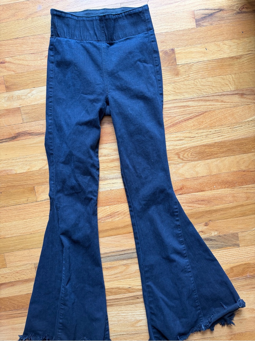 Show Me Your MuMu Black High-Waist Flare Jeans
